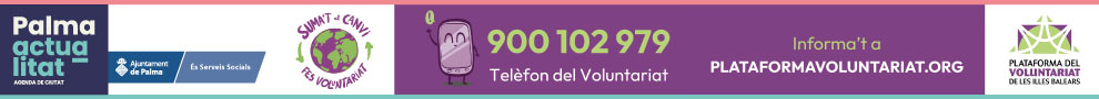 Palma Actualitat - Plataforma Voluntariat - Banner gegant